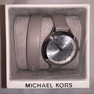 NWT Michael Kors Grey Watch